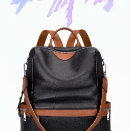 Medium 25 L Backpack Women's Fashion Backpack Purses Multipurpose Design Handbags and Shoulder Bag-image-20