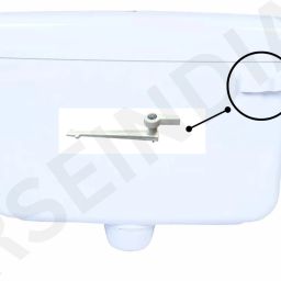 rse CISTERN HANDEL Side Handle Flush Tank image 5