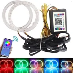 Pulsar RS 200 Angel Eyes Ring Light for Headlight With App Controller Projector Lens-7
