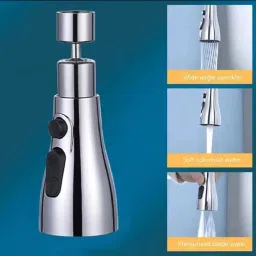 Kitchen Sink Faucet Shower 3 Modes Faucet Nozzle-17