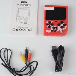 BSVR Newly 400 Games Super Mario 028 Gaming Console Portable and Best For Kids Game 8 GB with Super Mario, DR Mario, Mario, Contra, Turtles, Tank, Total 400 Games-picture-39