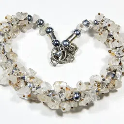 Beautiful Natural Quartz Crystal Bracelet 1pcs stone Regular Round Crystal Stone-image-36