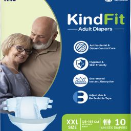 Tape Style Adult Diapers, XXL, Pack of 1 (10 units) Adult Diapers - XXL-image-14