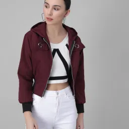 Light Weight Short Jacket for women Women Solid Casual Jacket-image-1