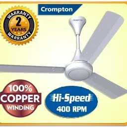 Super High Speed 400 rpm HS PLUS 51W Energy Saving SUREBREEZE 100% Copper 231 1 Star 1200 3 Blade Ceiling Fan-image-98