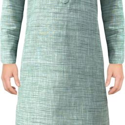 Men Cotton Blend Kurta Pyjama Set-image-62