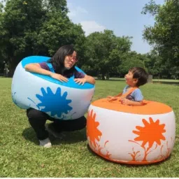 kindertales Mini bumperballs Bestway 2 pcs, 91x51 cm With Free Pump Inflatable Hoppers & Bouncer image 5