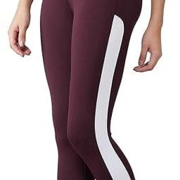 Women Solid Maroon Track Pants-image-3