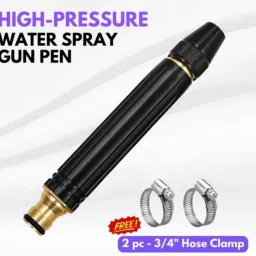 Premium, Water Spray Gun with 2 Hose Clip for Gardening, Car Wash, Cleaning 1000 L Hand Held Sprayer-35