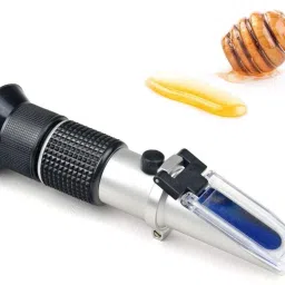 mcp Honey Refractometer for Honey Moisture, Refractometer 58-90 % Scale Range Honey Tester Manual Laboratory Refractometer image 2