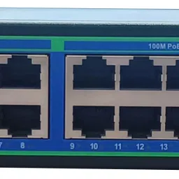RAMEX Ai Featured Unmanaged PoE Switch 24 Port- 24*10/100Mbps PoE+2*RJ45 1000Mbps 24 Ports 100 Mbps Network Switch-3