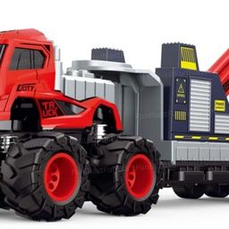 funblast Towing Trucks Toy - Diecast Rescue Trailer-picture-42