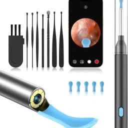Ear Wax Removal Kit with 1080P, Ear Camera Otoscope with Light, Ear Cleaning Kit-image-74