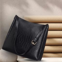 Women Black Messenger Bag-image-77