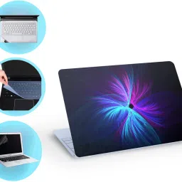 SDM 4in1 Combo Laptop Skin with Palmrest Skin, Screen Guard and Key Guard, set278 Combo Set-picture-11