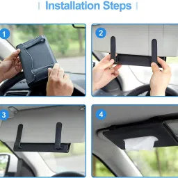 Car Tissue Holder, Sun Visor Tissue Holder, Tissue Holder for Car Vehicle Tissue Dispenser-image-22
