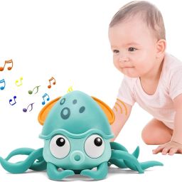 Musical Crawling Octopus Toy for Babies-image-77