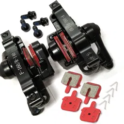Caliper Machine 2pcs Set With 2 Extra Bicycle Disc Braking Pads For MTB Mountain Bicycle Brake Disk-10
