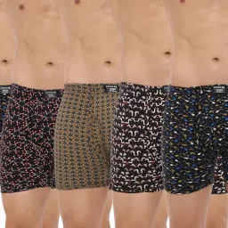 Pack of 5 Soft Combed Cotton Printed Men Trunk-picture-17