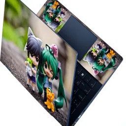 dzazner HD Printed Full Panel Laptop Skin Sticker Vinyl Fits Size Upto 15.6 inches No Residue, Bubble Free - Girl Toy Self Adhesive Vinyl Laptop Decal 15.6-image-30
