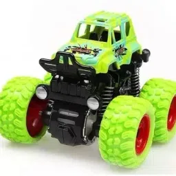 Monster Truck Friction Powered Car Toy 360° Stunt 4wd Cars Push go Truck-picture-29