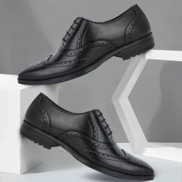 Alberto Torresi Signature By AT/Formal Brogue Shoe Brogues For Men-image-38