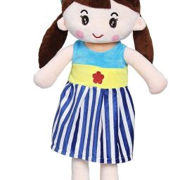 Super Soft 40cm Stuffed Girl Cute Doll - Polyfill Washable Cuddly Soft Plush Toy - Helps to Learn Role Play - 100% Safe for Kids - 40 cm-13