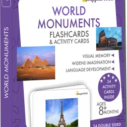 Early Learning - World Monuments Flash Cards-0