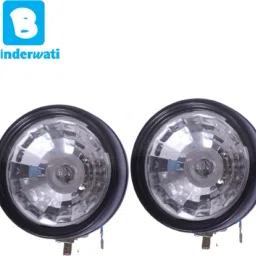 Halogen Fog Lamp Unit for Bajaj, Tata, Universal For Car, Mahindra Q7-12