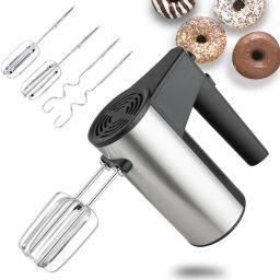 500 W Silver, Black Hand Blender, Electric Whisk-image-74