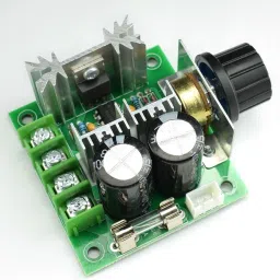 shockley 10A 12-40V DC Motor Speed Controller 12V 24V PWM Variable Speed Regulator (2 Pc) Multipurpose Controller image 4