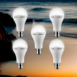 Surya (Emergency Bulb) 12W Rechargeable LED (Emergency Light) (Pack of 5) ND278 4 hrs Bulb Emergency Light-image-8