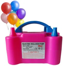 New Two Nozzles High Power Electric Balloon Inflator Balloon Pump-5