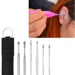 Ear Wax Cleaner Kit With 1 Pcs Earpick LED Flashlight For Baby Kids-image-100