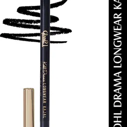 glam21 Kohl Drama Long Wear Kajal + Sharpener | Velvety Textute-picture-9