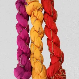 Cotton Blend Solid Multicolor Women Dupatta-image-13