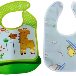 Fast Dry-Waterproof, SuperSoft Cotton , Elegant , Stylish bibs for babies-image-62