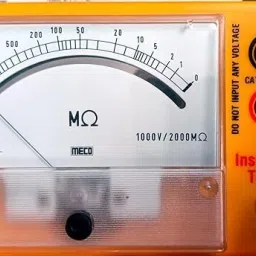 MECO 981 INSULATION TESTER / MEGGER 1000V/2000MOHM Analog Voltage Tester-16