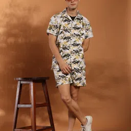enciger Shirt Regular Shorts Co-ords Set-picture-1