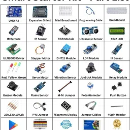 anuelectronics Smart Starter Kit for Uno R3 Compatible with Arduino Electronic Components Electronic Hobby Kit image 2