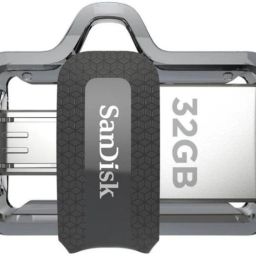 SanDisk Ultra dual drive m3.0 32 GB OTG Drive Compatible with Desktop Computer, Laptop, Mobile, Tablet, Television, Gaming Console USB 3.0 Plastic Case-19