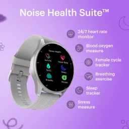 Noise Crew 1.38 Round Display with Bluetooth Calling, Metallic finish, IP68 Rating Smartwatch image 5
