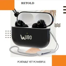 UBON HD BT-160 Earbuds Upto 26H Playtime, Noise Touch Control ,ANC Bluetooth Gaming Headset-20