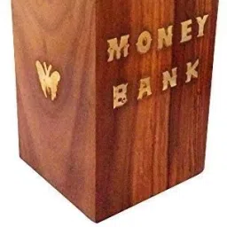Special valentine day gift, Handmade Wooden Money Bank Square Shape Coin Box, Butterfly Inlay Piggy Bank, Money Storage Box, Safe Money Bank with lock for All Ages Gift for Kids | Boys | Girls | Adults - Butterfly Motif | Handmade | Christmas | Xmas Coin Bank-picture-14