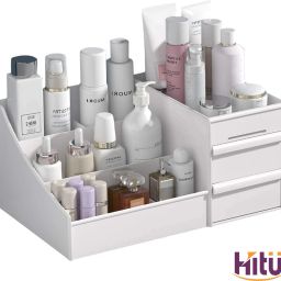 Cosmetic Makeup Drawer Organizer Jewelry |Stationery | Storage Box-32