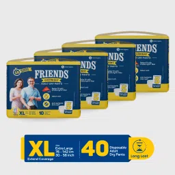 Overnight with odour lock and Anti-Bacterial Absorbent Core Adult Pant Diapers - XL-image-28