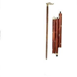 Sheesham Wood & Brass Made Unique Design Walking Design Walking Stick-14
