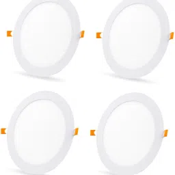 6 Watt LED Warm White (Yellow) Conceal Light Pack of 4 Recessed Ceiling Lamp-10