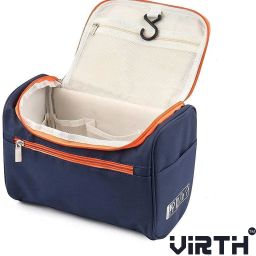 Women Blue Cosmetic Bag-image-21
