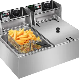 12 Liter Electric Dual Fryer 12 L Electric Deep Fryer-picture-12